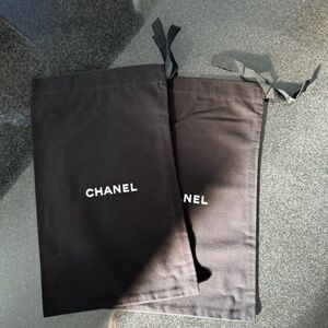 CHANEL shoe dust bags